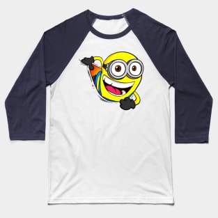 Minion Sticker Baseball T-Shirt